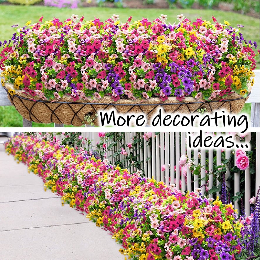 🌸Late Summer Sale -🌱High-Grade Material Artificial Flowers - Your Ever-Blooming Oasis!