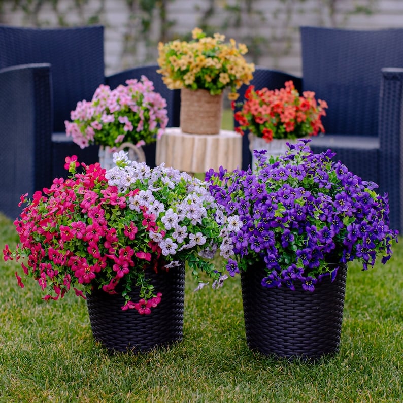 🌸Late Summer Sale -🌱High-Grade Material Artificial Flowers - Your Ever-Blooming Oasis!