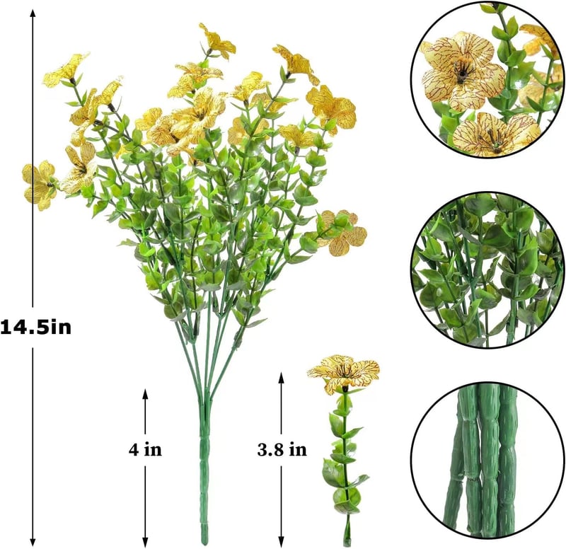 🌸Late Summer Sale -🌱High-Grade Material Artificial Flowers - Your Ever-Blooming Oasis!