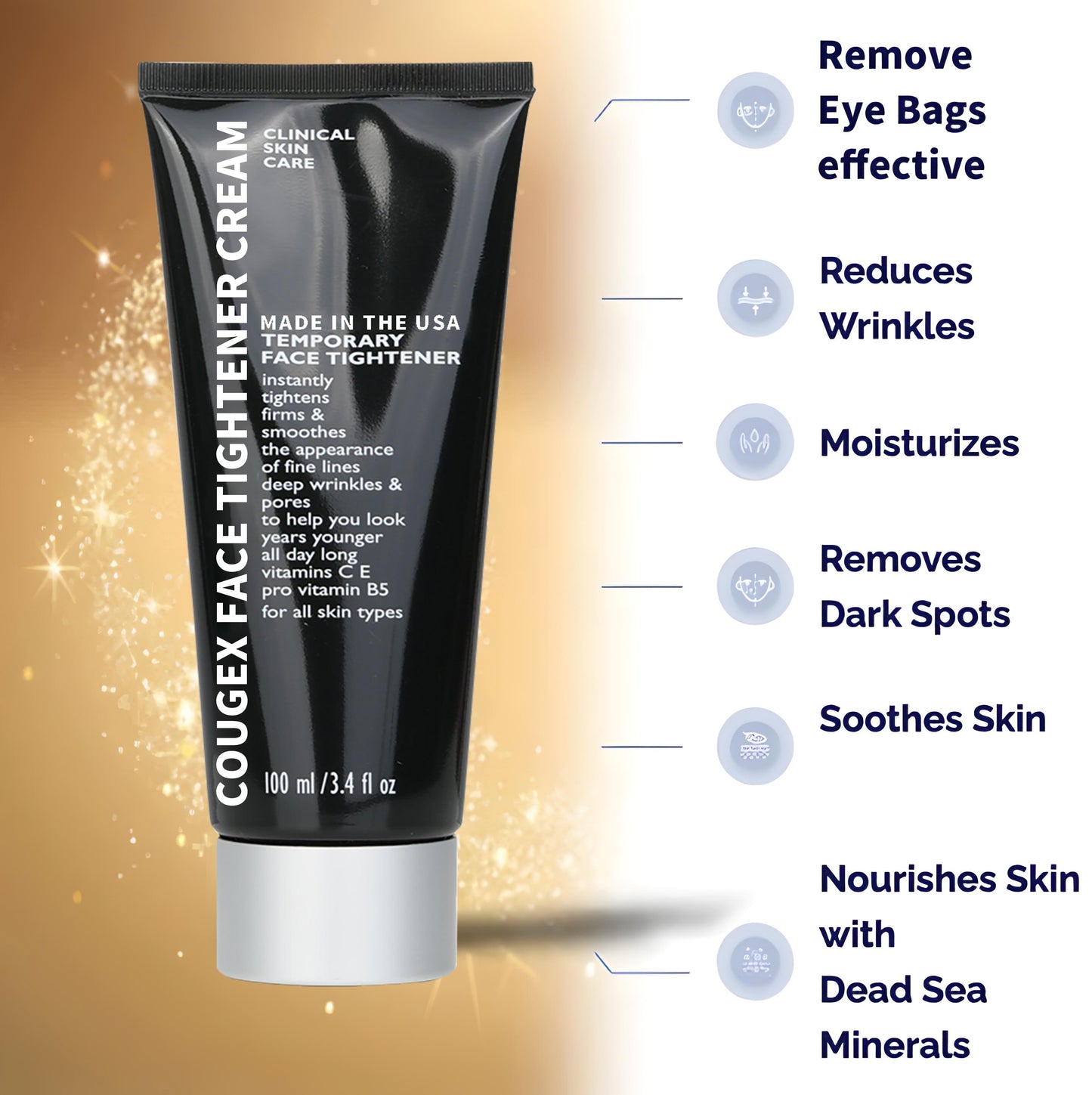 🌸 Instant Temporary Face Tightener – Smooth Fine Lines & Lift in Seconds! ✨
