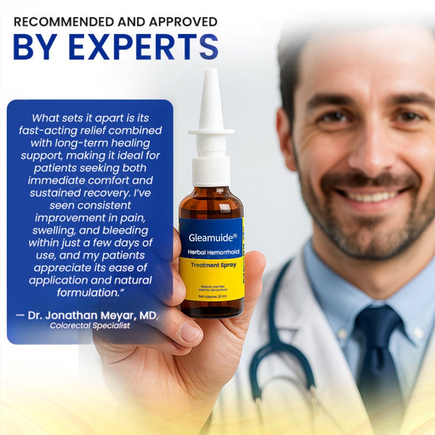 Official Store: Gleamuide® Herbal Hemorrhoid Treatment Anal Spray – 7 Days to a Happy, Pain-Free 🍑—Guaranteed!